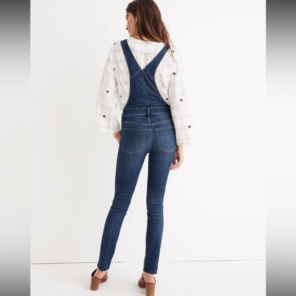 Madewell Skinny Overalls: Eco Edition - Picture 2 of 6